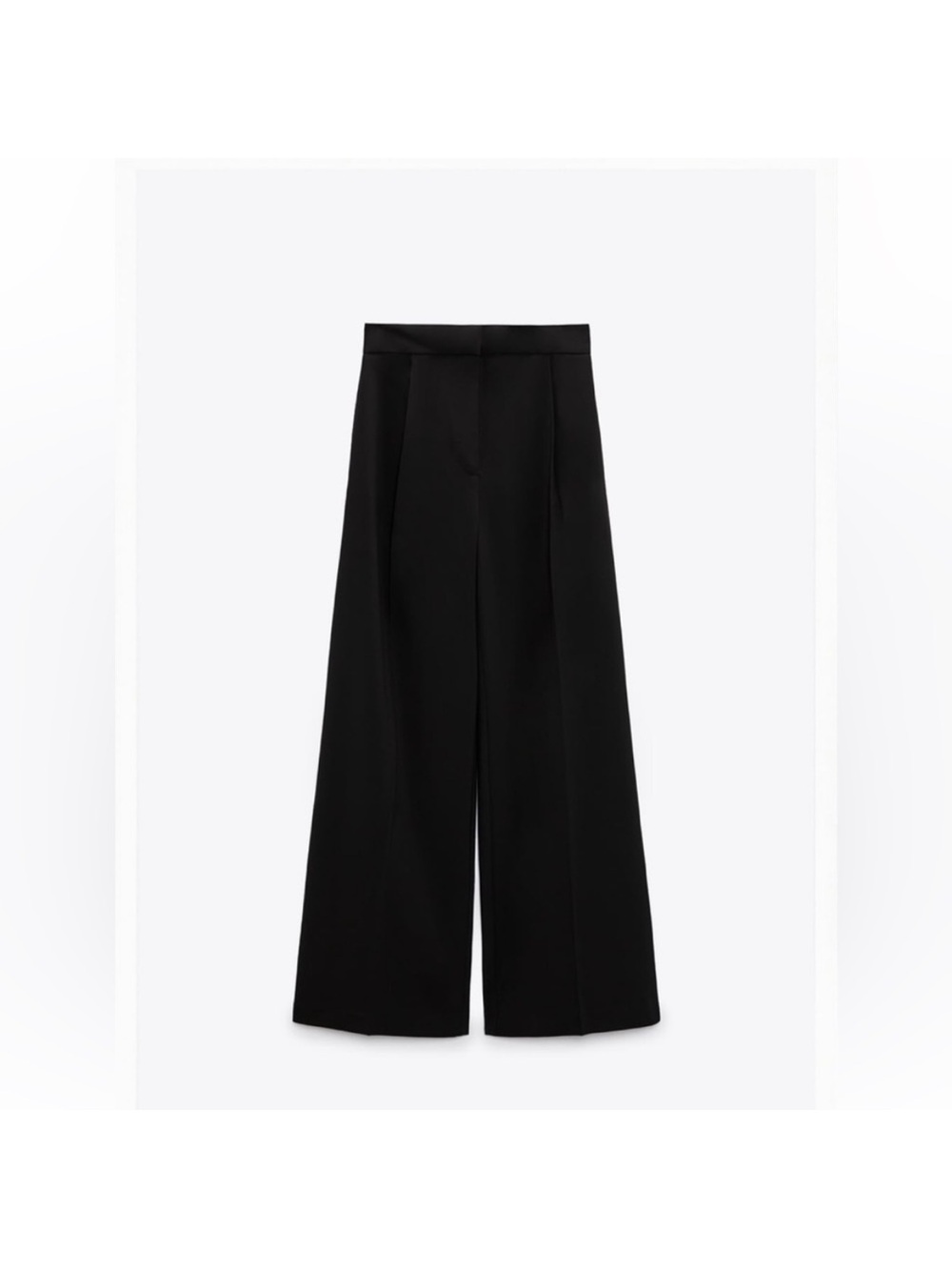 ZARA WIDE LEG MENSWEAR STYLE PANTS